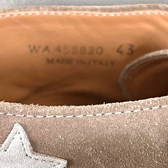 **Sold** Saint Laurent Star Nevada Suede Boots - Picture 7 of 10